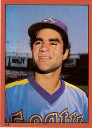 1982 Topps Baseball Stickers     114     Julio Cruz HL